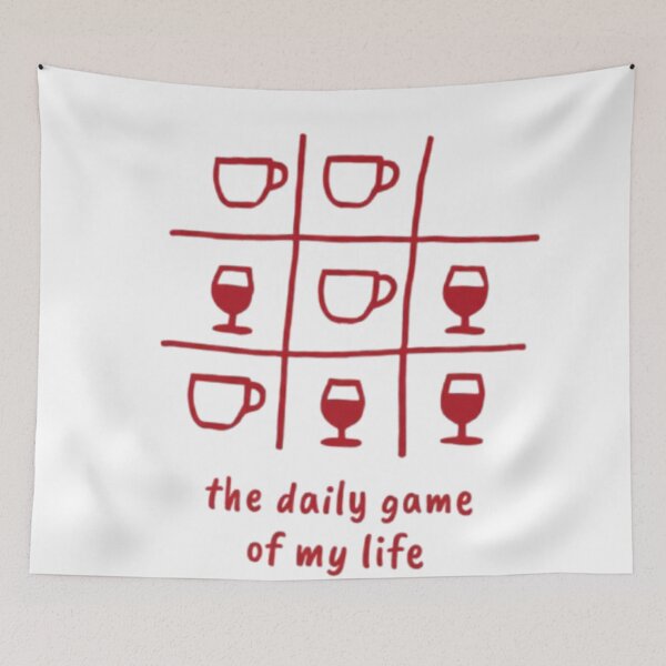 Item preview, Coffee Wine Tic Tac Life designed and sold by paper bag.