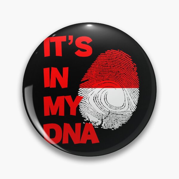 Item preview, Indonesia flag fingerprint designed and sold by Azeecreate009.