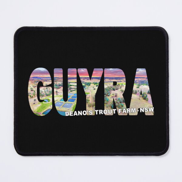 Item preview, GUYRA Deano's Trout Farm NSW - Camping Fishing Smoked Salmon Australia designed and sold by Adam Gormley.
