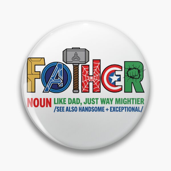 Item preview, Father Superhero Inspired Design – Funny Dad Definition Comic Style designed and sold by Twist & Print.