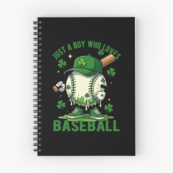 Item preview, Just A Boy Who Loves Baseball Patrick's Day Shamrock Tee designed and sold by KIROSALS.