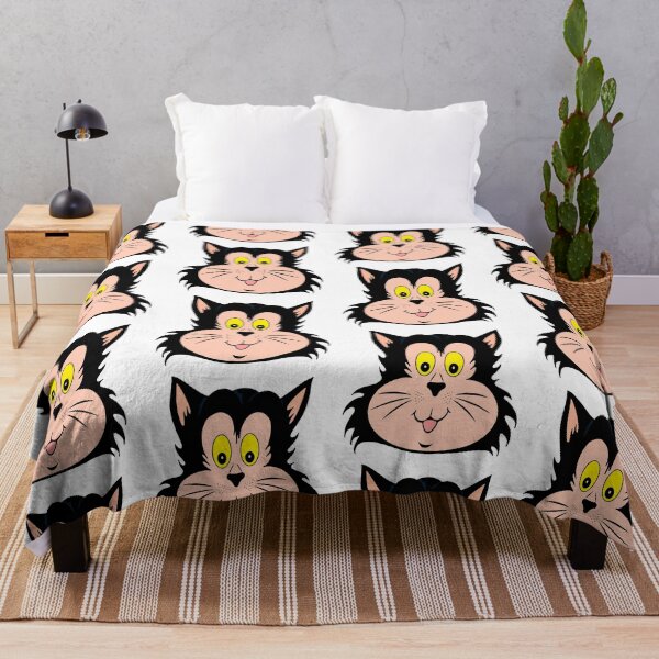 Item preview, Cartoon Cat Face designed and sold by karwilberevivalcollection.