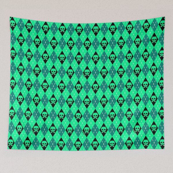 Item preview, Teal Skull Argyle designed and sold by JanGrackle.