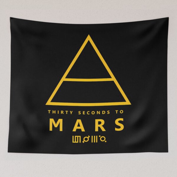 Item preview, Thirtys Secondss To Marss Band Logo designed and sold by Mahesh Padekar.