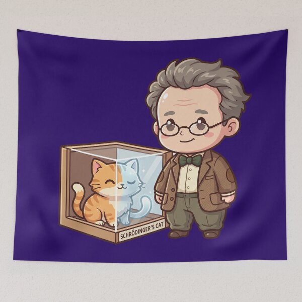 Item preview, THE QUANTUM CIRCUIT CUTIES: Schrödinger’s Ghost  designed and sold by CleverCulture.