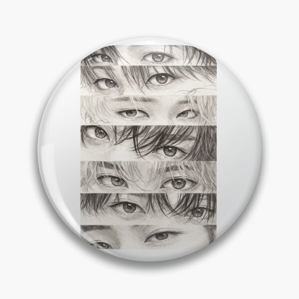 Item preview, Enhypen Eyes Drawing - Sketch Version designed and sold by peachysunoodesigns.