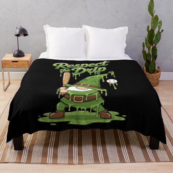 Item preview, Respect The Drip Baseball Leprechaun Patrick's Day designed and sold by KIROSALS.