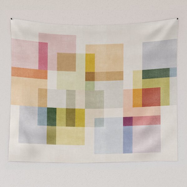 Item preview, Colorful Geometric Composition 01 designed and sold by FAROSSTUDIO.
