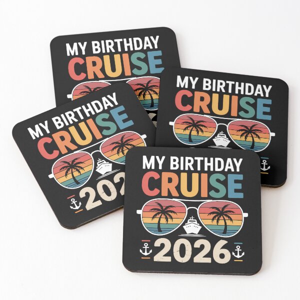 Item preview, Birthday Cruise 2026 Party Cruise Birthday Vacation designed and sold by skulmanlatucool.