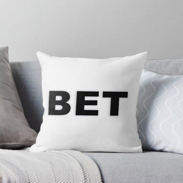 Item preview, BET — Black Minimal Bold Type Statement designed and sold by WORDPAUSE.