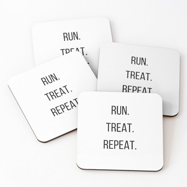 Item preview, Run Treat Repeat Dentist Running Design designed and sold by Toothletics.