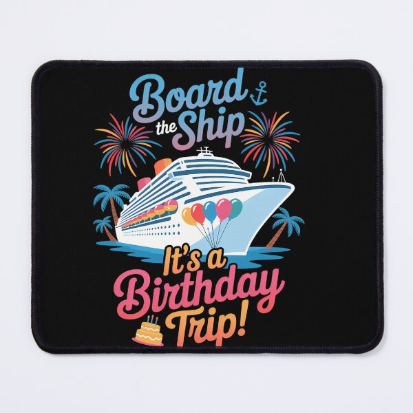 Item preview, Birthday Cruise Birthday Vacation Cute designed and sold by folnomarage.
