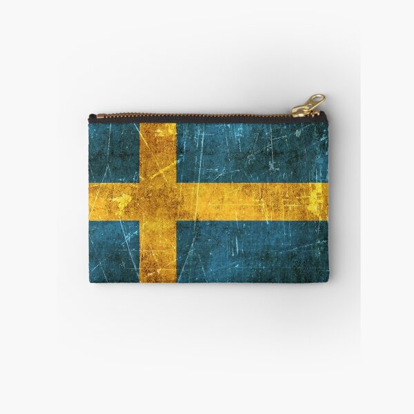 Item preview, Vintage Aged and Scratched Swedish Flag designed and sold by JeffBartels.
