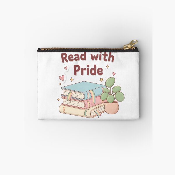 Item preview, Read with Pride – LGBTQ Reading Sticker | Celebrate Identity Through Books designed and sold by Pride_Prints.