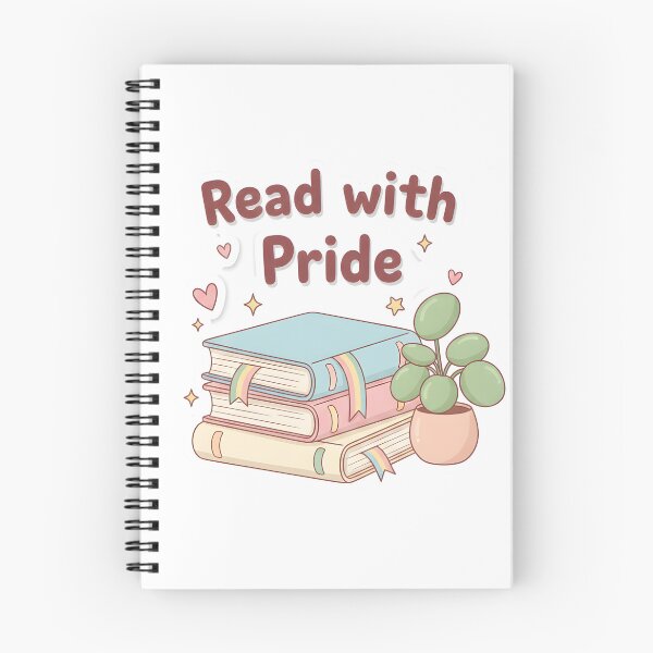 Item preview, Read with Pride – LGBTQ Reading Sticker | Celebrate Identity Through Books designed and sold by Pride_Prints.