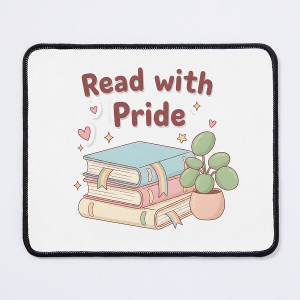 Item preview, Read with Pride – LGBTQ Reading Sticker | Celebrate Identity Through Books designed and sold by Pride_Prints.