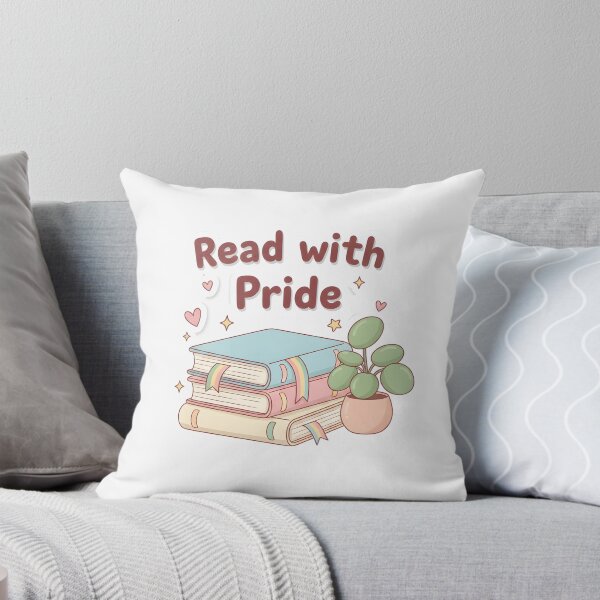 Item preview, Read with Pride – LGBTQ Reading Sticker | Celebrate Identity Through Books designed and sold by Pride_Prints.