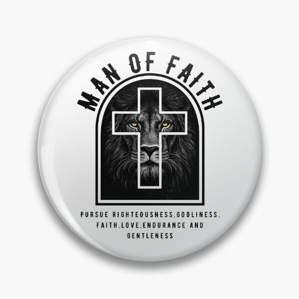 Item preview, Man of Faith - Front and Back designed and sold by snippetofevelyn.