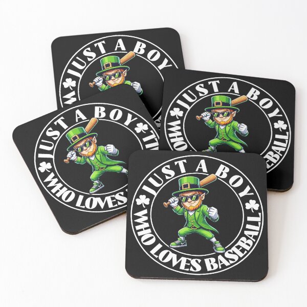 Item preview, Just A Boy Who Loves Baseball Leprechaun Patrick's Day designed and sold by KIROSALS.