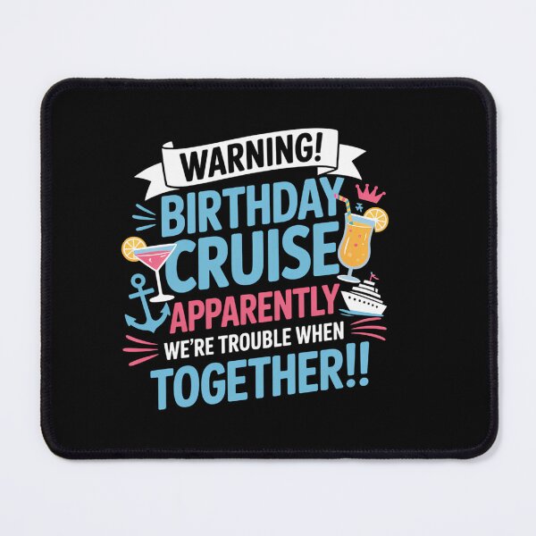 Item preview, Birthday Cruise Couples Cute Funny designed and sold by scanbayclasa.