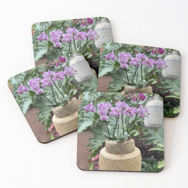Item preview, Vibrant Orchids in Ty Segall Woven Basket designed and sold by Wieckmananddoc.
