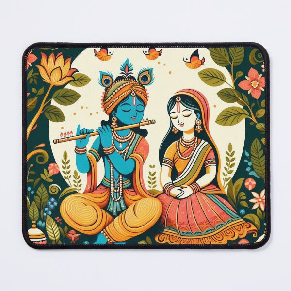 Item preview, Krishna and Radha in nature designed and sold by ZOXOFO.