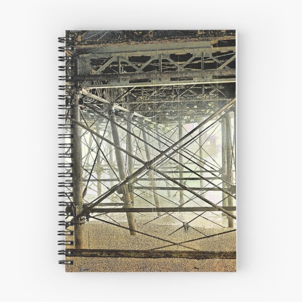Item preview, Crisscrossing under the Pier   designed and sold by Larry Davis.