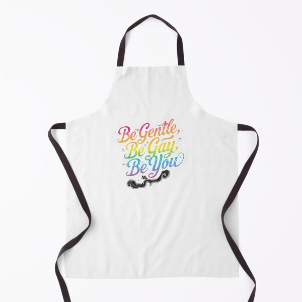 Item preview, Be Gentle Be Gay Be You Rainbow Quote | LGBTQ Pride Sticker & Apparel | Self Love Queer Affirmation Art designed and sold by Pride_Prints.