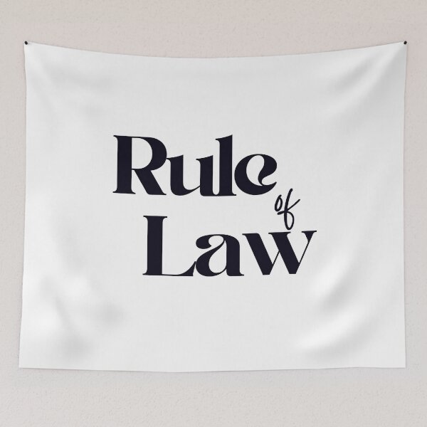 Item preview, Rule of Law designed and sold by Christie Olstad.