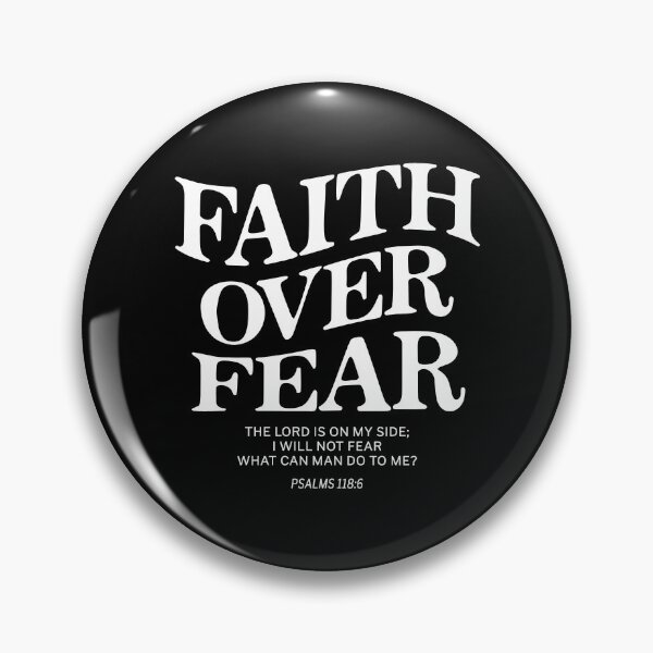 Item preview, Faith Over Fear - Front and Back designed and sold by PatternGallery.
