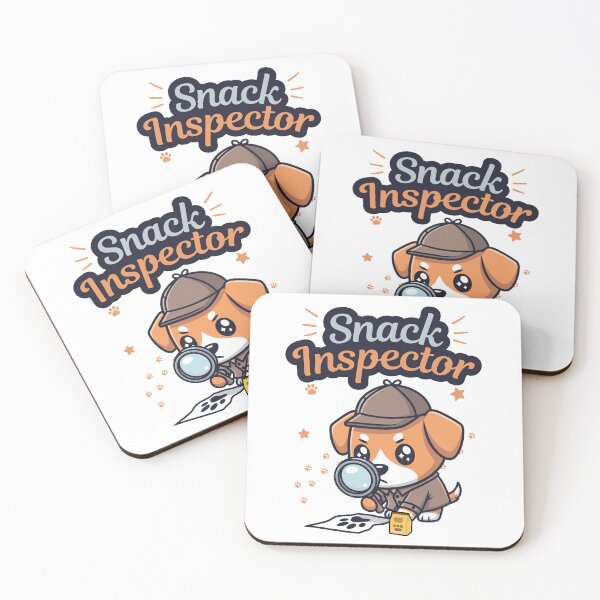 Item preview, Snack Inspector | Cute Funny Dog Detective designed and sold by StyleAttire.