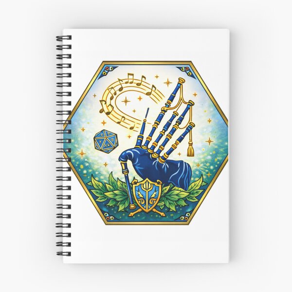 Item preview, Clio, the bagpipe bard designed and sold by gollyitsMolly.