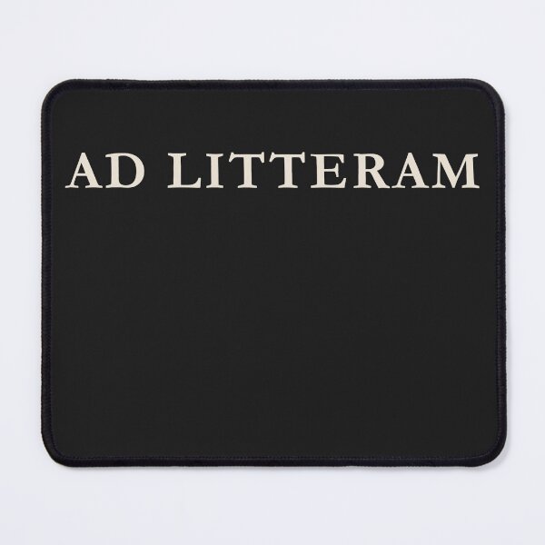 Item preview, Ad Litteram Latin Dark Academia Literary Text designed and sold by semenol.