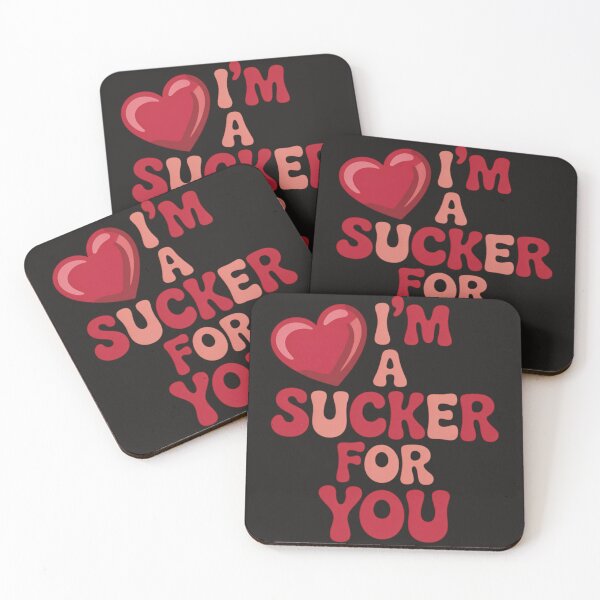 Item preview, I'm A Sucker for You Candy Heart Love Happy Valentines Day designed and sold by Clairenity Studio.
