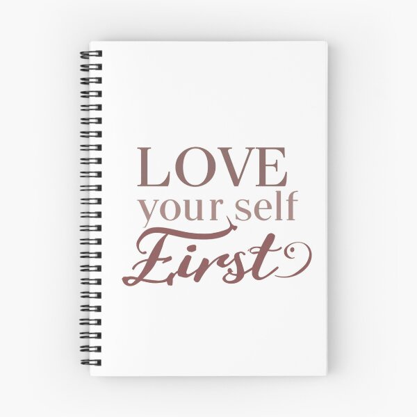 Item preview, Love Yourself First Script designed and sold by NewestVibes26.
