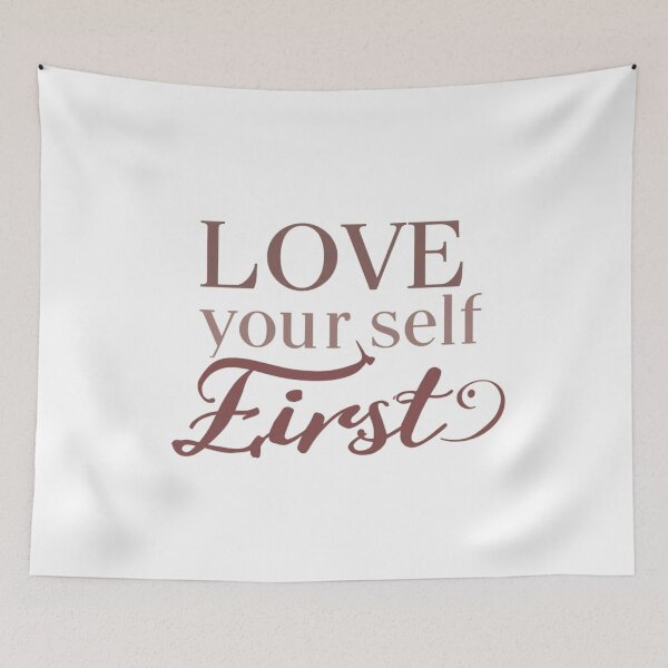 Item preview, Love Yourself First Script designed and sold by NewestVibes26.