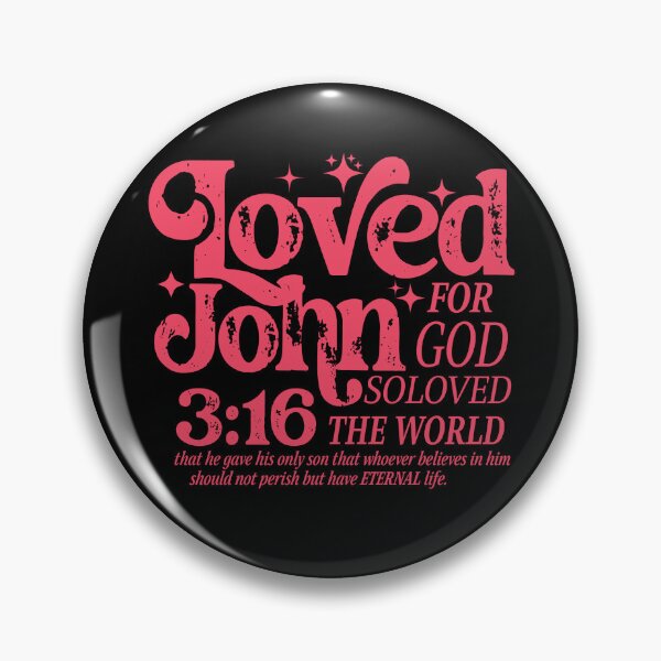 Item preview, John 3 16  designed and sold by PatternGallery.