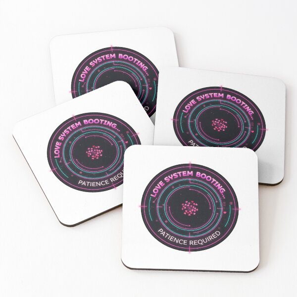 Item preview, Love System Booting Patience Required.  Neon Tech Valentine Aesthetic Typography Design designed and sold by Aarvya Fashion Club ( A.F.C ).