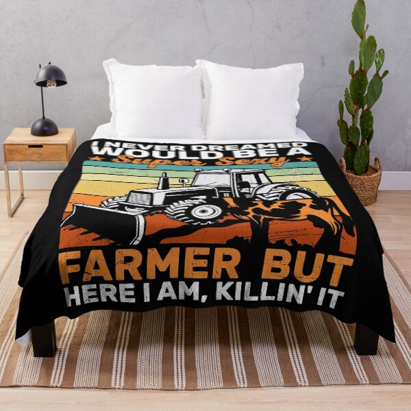 Item preview, Funny Farmer Quote Tractor Cow Vintage designed and sold by KroghDs.
