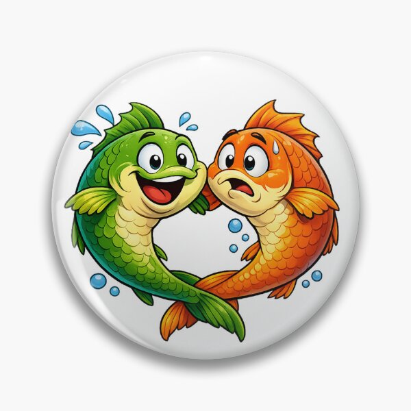 Item preview, Pisces Zodiac de-sign Cartoon designed and sold by Arte Cartoon From TagTeam Group.