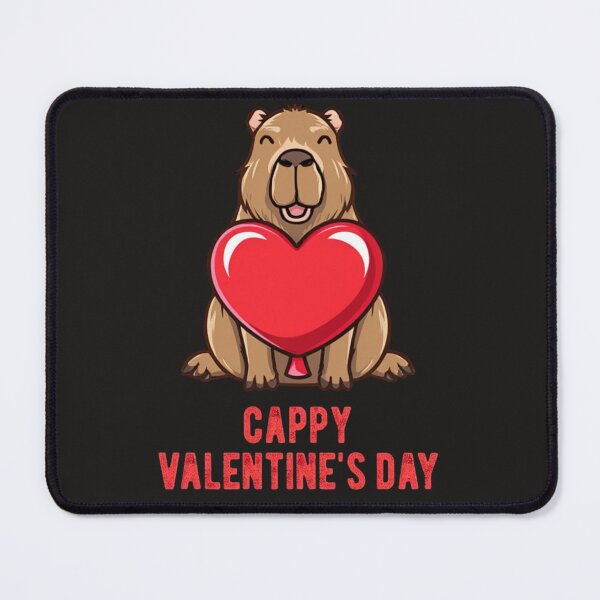Item preview, Capybara Heart Valentine Love Happy Valentines Day designed and sold by Clairenity Studio.