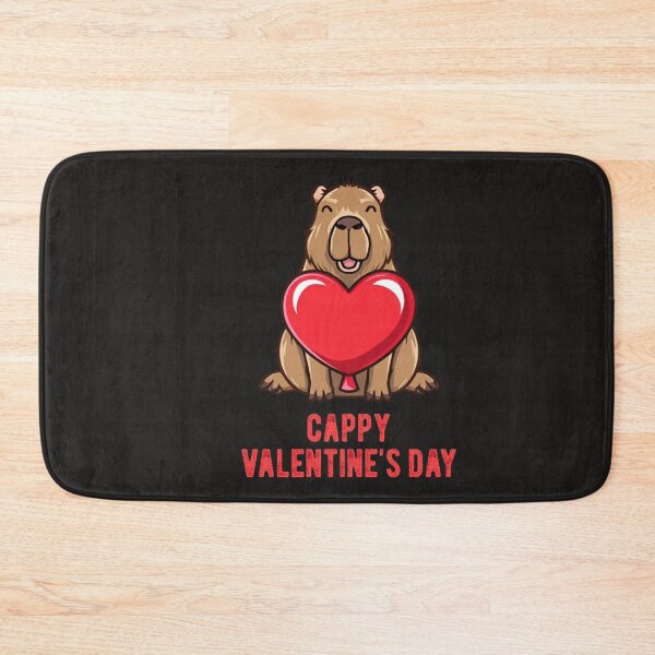 Item preview, Capybara Heart Valentine Love Happy Valentines Day designed and sold by Clairenity Studio.