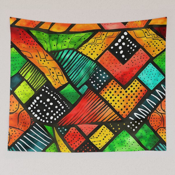 Item preview, Kwanzaa African-American Red, Green, And Yellow Designs  designed and sold by DEC02.