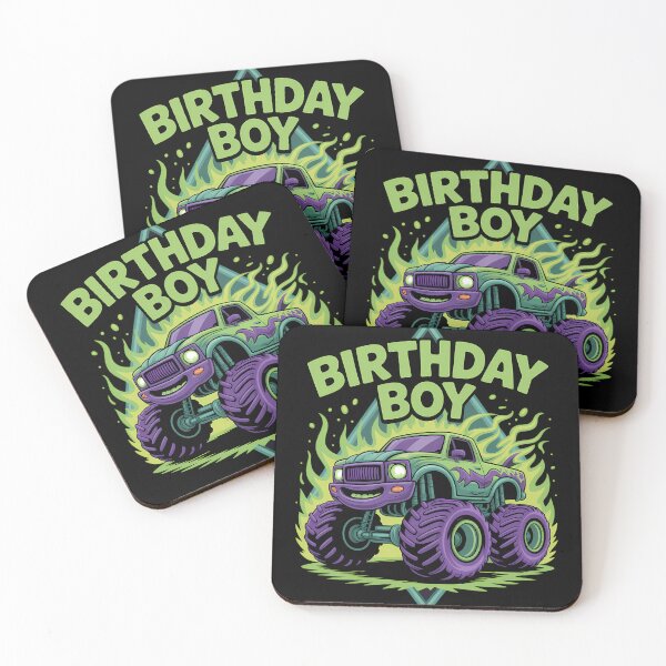 Item preview, Birthday Monster Truck Bday Party designed and sold by consfafaperi.
