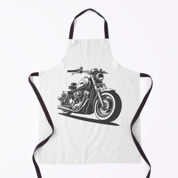 Item preview, Vintage Custom Cruiser Motorcycle – Classic Biker Art designed and sold by designRshop999.