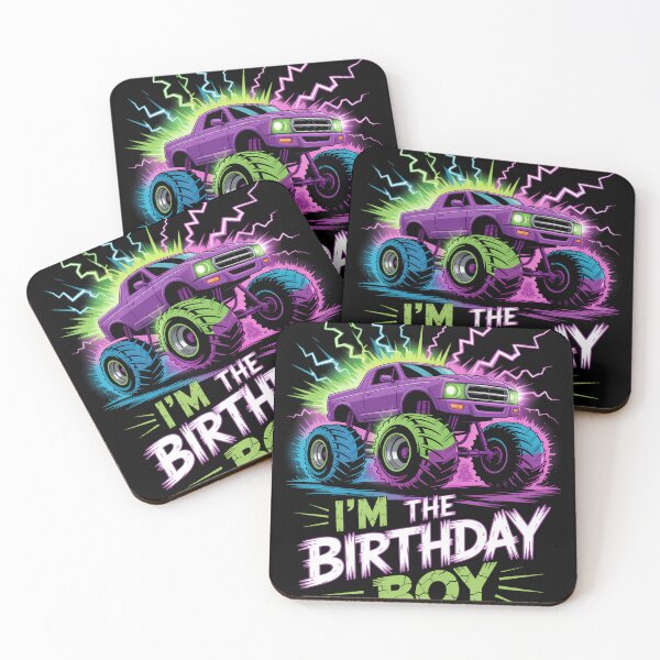 Item preview, Birthday Monster Truck Family Party  designed and sold by nolesdiothef.