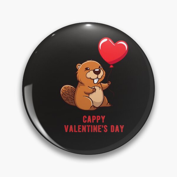 Item preview, Capybara Heart Valentine Love Happy Valentine's Day designed and sold by Clairenity Studio.