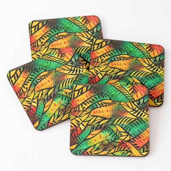 Item preview, Kwanzaa African-American Holiday Vibrant Bright Abstract Designs designed and sold by DEC02.