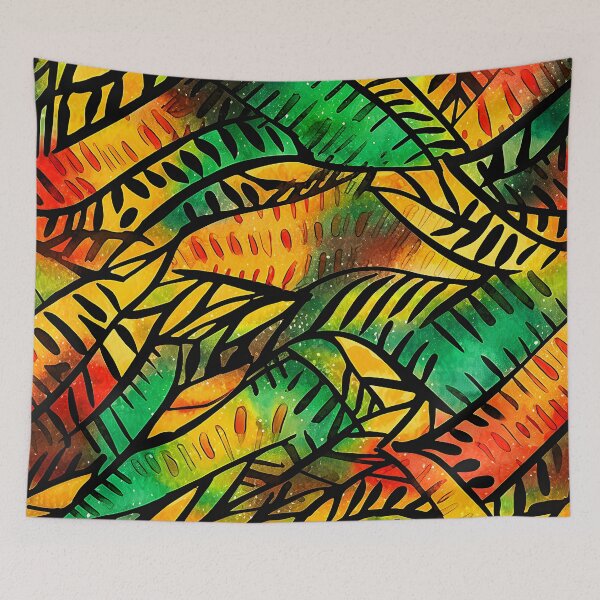 Item preview, Kwanzaa African-American Holiday Vibrant Bright Abstract Designs designed and sold by DEC02.