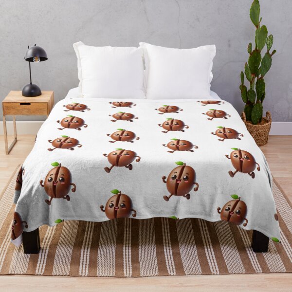 Item preview, Copy of Cute Coffee Bean Cartoon Character Exercising designed and sold by mcraft studio.